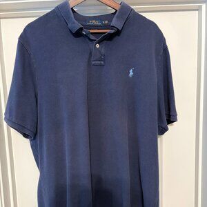 RL short sleeve 2-button placket polo XL
